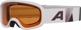 Alpina Piney 2.0 Skibrille (412 white/rose matt, Scheibe: orange (S2))