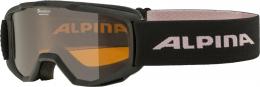 Alpina Piney SH Skibrille (432 black/rose matt, Scheibe: orange (S2))