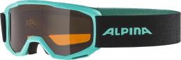 Alpina Piney SH Skibrille (472 aqua matt, Scheibe: SINGLEFLX (S2))
