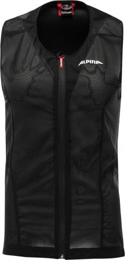 Alpina Proshield Kinder Vest Protektor (116= Körpergröße ca. 116/122cm, 30 black)