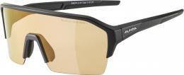Alpina RAM HR Q-Lite Sportbrille (231 black matt, Scheibe: Q-Lite Varioflex silver mirror (S1-3))