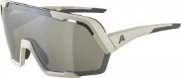 Alpina Rocket Bold Q-Lite Sportbrille (021 cool grey matt, Scheibe: silver mirror (S3))