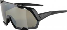 Alpina Rocket Bold Q-Lite Sportbrille (031 black matt, Scheibe: silver mirror (S3))