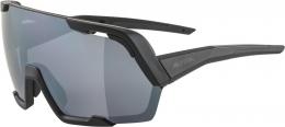 Alpina Rocket Bold Sportbrille (331 all black matt, Scheibe: black mirror (S3))