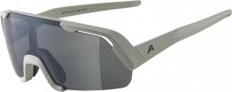 Alpina Rocket Youth Sportbrille (321 cool grey matt, Ceramic, Scheibe: black mirror (S3))