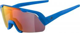 Alpina Rocket Youth Sportbrille (381 blue matt, Ceramic, Scheibe: blue mirror (S3))