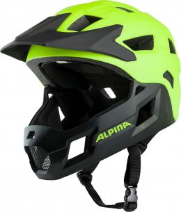 Alpina Rupi Fullface-Helm Kids (50-55 cm, 50 be visible matt)