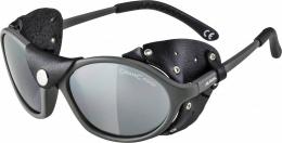 Alpina Sibiria Sportbrille (327 tin black matt, Ceramic mirror, Scheibe: black mirror (S4))