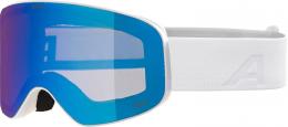 Alpina Slope Q-Lite Skibrille (814 white matt, Scheibe: Q-Lite blue (S2))
