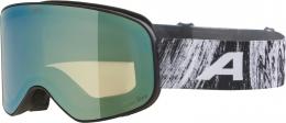 Alpina Slope Q-Lite Skibrille (833 black/glacier matt, Scheibe: Q-Lite green (S2))