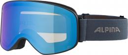 Alpina Slope Q-Lite Skibrille (882 black/dirtblue matt, Scheibe: Q-Lite blue (2))