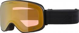 Alpina Slope QuattroVarioflex Skibrille (732 black matt, Scheibe: QuattroVarioflex, gold (S2-S3))