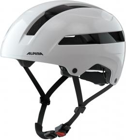 Alpina Soho City Fahrradhelm (51-56 cm, 11 white gloss)