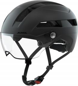 Alpina Soho Visor Fahrradhelm (52-56 cm, 30 black matt)