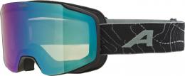 Alpina Taos Q-Lite Skibrille (872 black/willow/green matt, Scheibe: Q-Lite, green (S2))