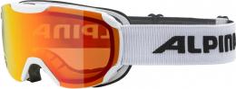 Alpina Thaynes HM Skibrille (811 white, Scheibe: Hicon Mirror, orange (S2))