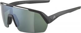 Alpina Turbo HR Q-Lite Sportbrille (031 black matt, Scheibe: Q-Lite silver mirror (S3))