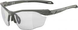 Alpina Twist Five HR VL Sportbrille (121 moon/grey matt, Scheibe: Varioflex, black (S1-3))