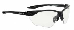 Alpina Twist Four S Varioflex+ Sportbrille (131 black matt, Scheibe: Varioflex black)