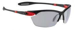 Alpina Twist Three 2.0 Varioflex Sportbrille (135 black matt/red, Scheibe: Varioflex black)