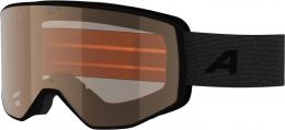 Alpina Venet M Skibrille (131 black matt, Scheibe: orange (S2))
