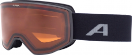 Alpina Venet Skibrille (131 black matt, Scheibe: orange (S2))