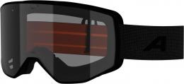 Alpina Venet Skibrille (132 black matt, Scheibe: clear (S0))