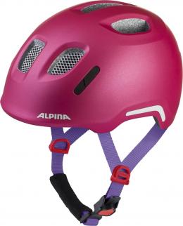 Alpina Ximo 2 Flash Kinderfahrradhelm (49-54 cm, 55 deep rose violet matt)