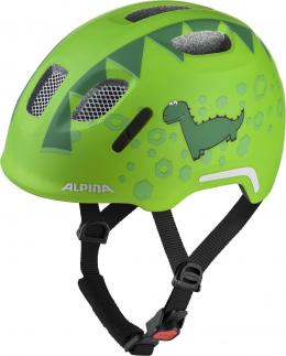 Alpina Ximo 2 Flash Kinderfahrradhelm (49-54 cm, 70 green dino matt)