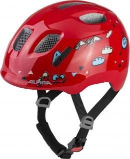 Alpina Ximo 2 Kinderfahrradhelm (47-51 cm, 33 red smile gloss)