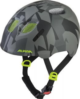 Alpina Ximo 2 LE Kinderfahrradhelm (49-54 cm, 21 black neon camo matt)