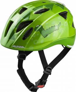 Alpina Ximo Flash Kinderfahrradhelm (47-51 cm, 71 green dino)