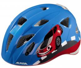 Alpina Ximo Flash Kinderfahrradhelm (47-51 cm, 80 red car)