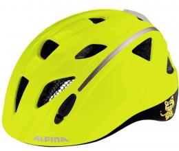 Alpina Ximo Flash Kinderfahrradhelm (49-54 cm, 40 be visible reflective)