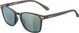 Alpina Yefe Sportbrille (321 grey transparent matt, Ceramic, Scheibe: gold mirror (S3))