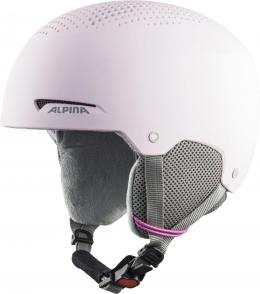 Alpina Zupo Kinder Skihelm (51-55 cm, 60 light rose matt)