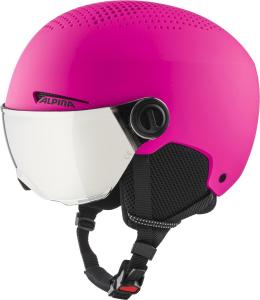 Alpina Zupo Visor Kinderskihelm (48-52 cm, 62 pink matt)