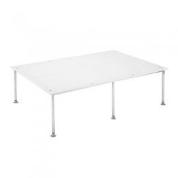 Aqquatix Unterwasser-Plattform aus Edelstahl, 140x100x50 cm