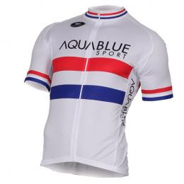 AQUA BLUE SPORT Britischer Meister 2017 Kurzarmtrikot, für Herren, Größe S, Radt