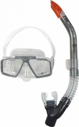Aqua Lung Cozumel Pro + Rincon Dry Tauchset (silber)