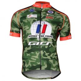 ARMÉE DE TERRE Kurzarmtrikot, für Herren, Größe L, Rennrad Trikot, Radsportbekle