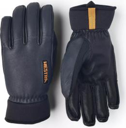 Army leather wool terry - 5 finger
