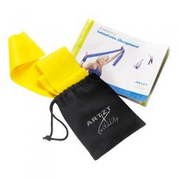 Artzt Vitality Fitnessband latexfrei, Gelb, Leicht, 2,5 m
