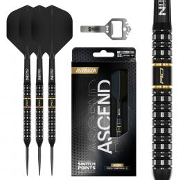 Ascend Parallel Switch Points Steeldarts 90% 23g