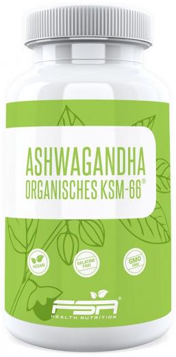 Ashwagandha organisches KSM-66® - 90 Kapseln - FSA Nutrition