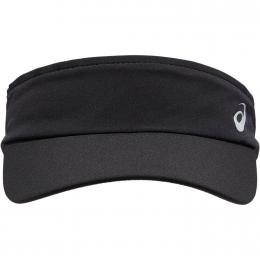 Asics Performance Run Visor Black (Schwarz)