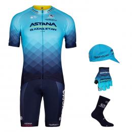 ASTANA QAZAQSTAN TEAM 2022 Maxi-Set (5 Teile), für Herren, Fahrradbekleidung