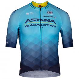 ASTANA QAZAQSTAN TEAM FRC 2022 Kurzarmtrikot, für Herren, Größe L, Rennrad Triko