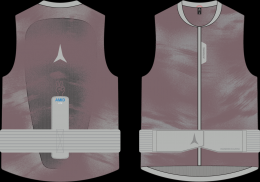 Atomic Live Shield AMID Lite Vest Protektor Jr. (JS, Körpergröße < = 125 cm, graphic/concrete)