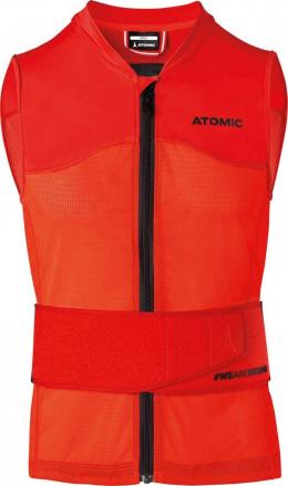 Atomic Live Shield Vest AMID Men Protektor (L, Körpergröße 180 bis 190 cm, red)